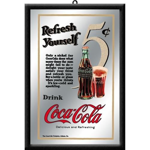 Lustro Coca-Cola - 5 Cent