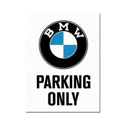  Magnes na lodówkę BMW - Parking Only White