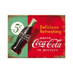  Magnes na lodówkę Coca-Cola - Delicious Refreshing