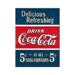  Magnes na lodówkę Coca-Cola - Delicious Refre