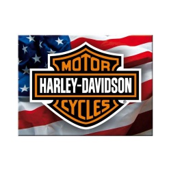  Magnes na lodówkę Harley-Davidson USA Logo