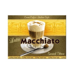  Magnes na lodówkę Latte Macchiato