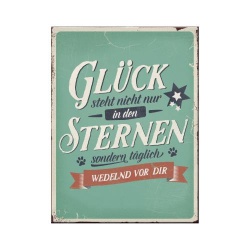  Magnes na lodówkę PfotenSchild - Gluck Sterne