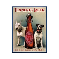  Magnes na lodówkę Tennents Lager