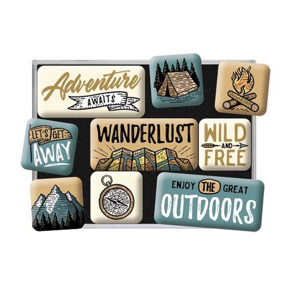 Magnesy (9szt) Outdoor Adventure