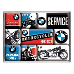  Magnesy na lodówkę 9szt BMW - Motorcycles