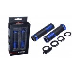 Manetki gumowo - metalowe niebieskie model 654