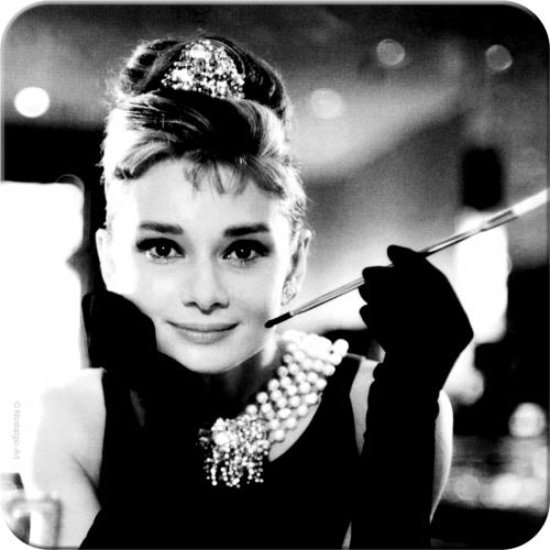 Metalowa podkładka Audrey - Holly Golightly