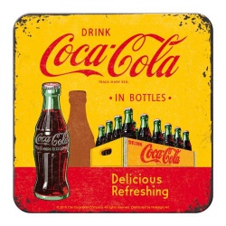  Metalowa podkładka Coca-Cola - In Bottles