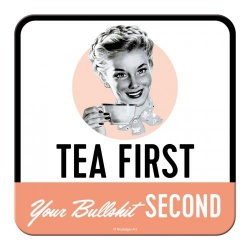  Metalowa podkładka Tea First