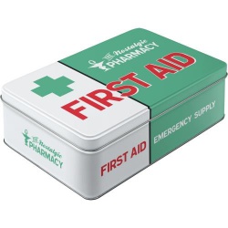  Metalowa Puszka First Aid Green