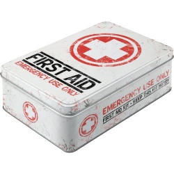  Metalowa Puszka First Aid Kit