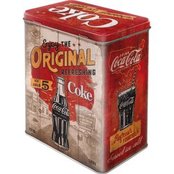  Metalowa Puszka L Coca-Cola Original Coke