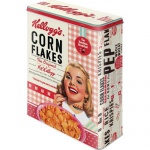 Metalowa Puszka XL Kellogg - Girl Corn Flakes