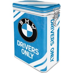  Metalowa puszka z klipsem BMW - Drivers Only