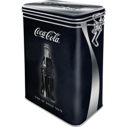  Metalowa puszka z klipsem Coca-Cola