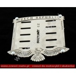 Metalowa ramka tablicy rejestracyjnej - Czeski Wymiar