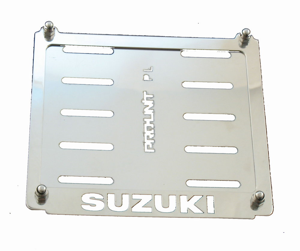 Metalowa ramka tablicy rejestracyjnej Suzuki