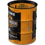 Metalowa skarbonka - beczka Harley Davidson