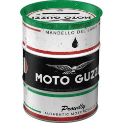  Metalowa skarbonka - beczka Moto Guzzi Italia
