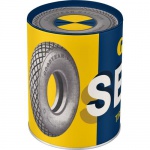 Metalowa skarbonka Goodyear - Service