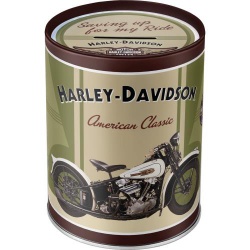  Metalowa skarbonka Harley Davidson