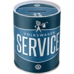 Metalowa skarbonka VW Service