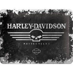 Metalowy Plakat 15 x 20cm Harley Davidson