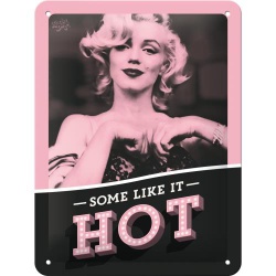  Metalowy Plakat 15 x 20cm Marilyn - Some Like It