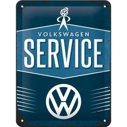  Metalowy Plakat 15 x 20cm VW Service