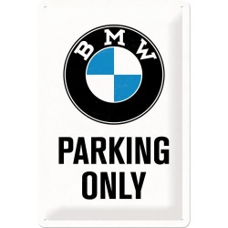 Metalowy Plakat 20 x 30cm BMW Parking