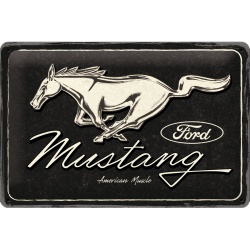  Metalowy Plakat 20 x 30cm Ford Mustang Horse