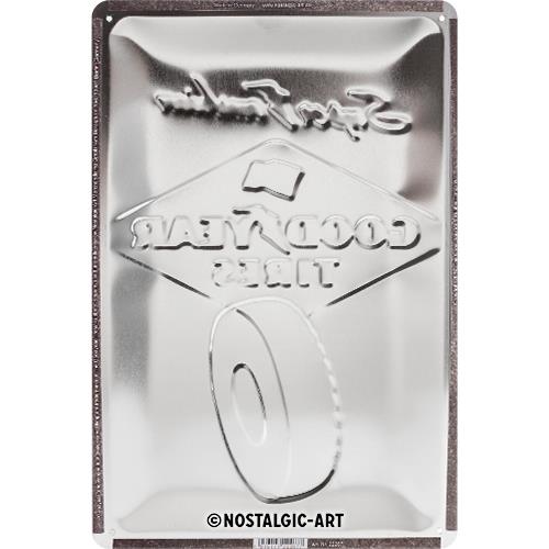 Metalowy Plakat 20 x 30cm Goodyear