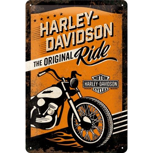 Metalowy Plakat 20 x 30cm Harley Davidson