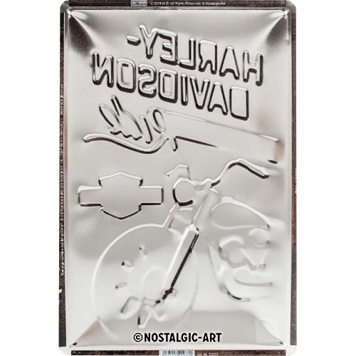 Metalowy Plakat 20 x 30cm Harley Davidson