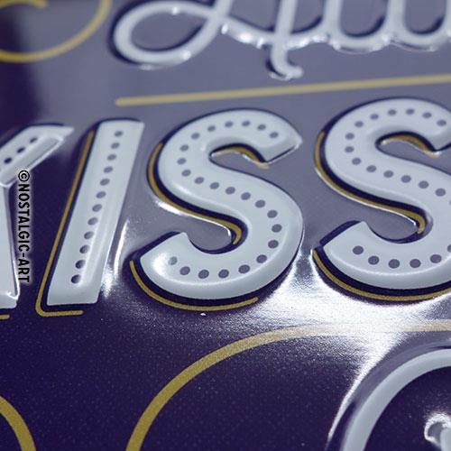 Metalowy Plakat 20 x 30cm Kiss Your Dog