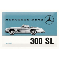  Metalowy Plakat 20 x 30cm Mercedes 300 SL