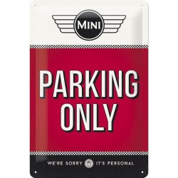  Metalowy Plakat 20 x 30cm Mini Parking