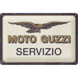  Metalowy Plakat 20 x 30cm Moto Guzzi