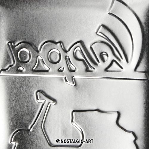 Metalowy Plakat 20 x 30cm Vespa Parking