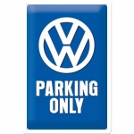 Metalowy Plakat 20 x 30cm VW Parking