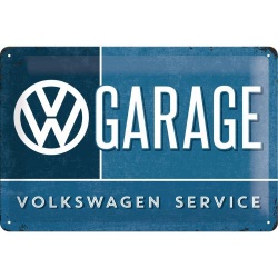  Metalowy Plakat 20 x 30cm VW Garage