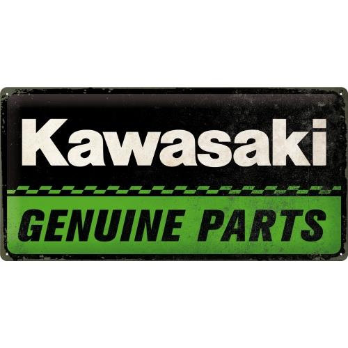 Metalowy Plakat 25 x 50cm Kawasaki Genuine Parts