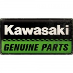 Metalowy Plakat 25 x 50cm Kawasaki Genuine Parts