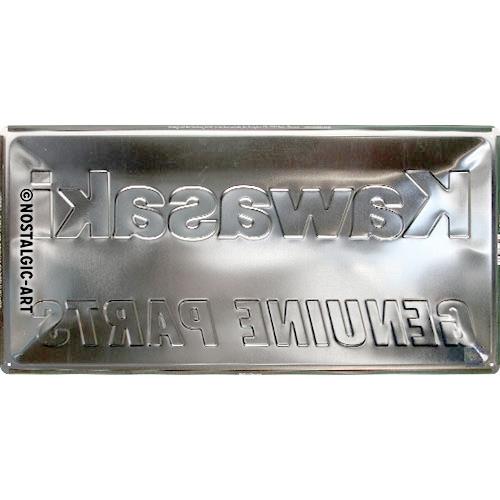 Metalowy Plakat 25 x 50cm Kawasaki Genuine Parts