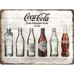  Metalowy Plakat 30 x 40cm Coca-Cola - Bottle