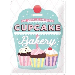  Metalowy Plakat 30 x 40cm Cupcake Bakery