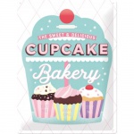 Metalowy Plakat 30 x 40cm Cupcake Bakery