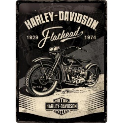  Metalowy Plakat 30 x 40cm Harley-Davidson