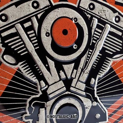 Metalowy Plakat 30 x 40cm Harley-Davidson Wild At Heart